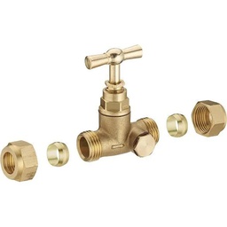 [314247] ROBINET A PURGE DF 3/4 + 1 BOUCHON LIEN 1PIECE