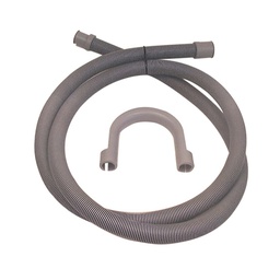 [314287] TUYAU DE VIDANGE M.A.L AVEC CROSSE D19 - D22 L:1,5M