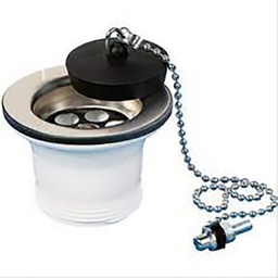 [314357] BONDE AVEC BOUCHON POUR EVIER INOX D50