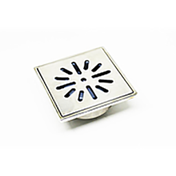 [315902] SIPHON DE SOL CHROME 10X10CM