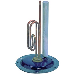[314397] ENSEMBLE ELEMENT RESISTANCE BLINDE 2000W POUR CHAUFFE-EAU VERTICAL ( RESISTANCE +JOINT +SOCLE , ANODE )