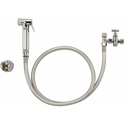 [314453] DOUCHETTE HYGIENIQUE CONFORT WC / KIT AVEC ROBINET A 3VOIES