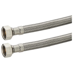 [314472] FLEXIBLE ALIMENTATION INOX FF 3/8" -3/8" L:1000MM DN8