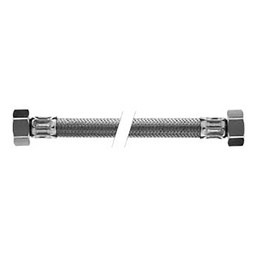 [314493] FLEXIBLE ALIMENTATION INOX FF 1/2" -1/2" L:300MM DN13