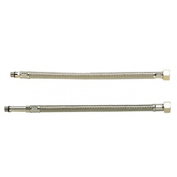 [314606] 2 FLEXIBLES RACCORDEMENT SANITAIRE M10/100 - F12/17 - 30CM