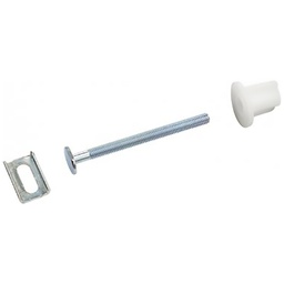 [314637] FIXATION D ABATTANT DE WC M6 L:75COQUE 2PIECES