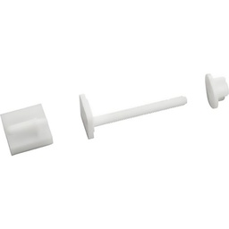[314638] GLISSIERE ET FIXATION D ABATTANT DE WC TETE C27 M8 L:75 ALLIBERT COQUE 2PIECES