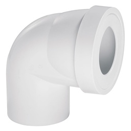 [315667] PIPE COURTE COUDEE D100 POUR WC