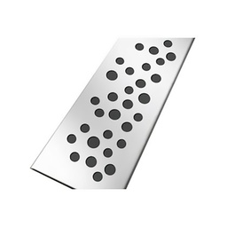 [315552] GRILLE INOX POUR SICAN80 MOTIF MONDES 761 MM