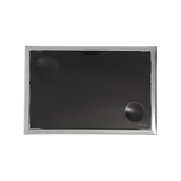 [315480] ENSEMBLE PLAQUE SWING BOUTON PIVOTANT NOIR
