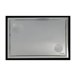 [315481] ENSEMBLE PLAQUE SWING BOUTON PIVOTANT SATIN