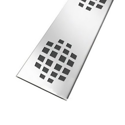 [315549] GRILLE INOX POUR SICAN100 MOTIF MONDES 961 MM