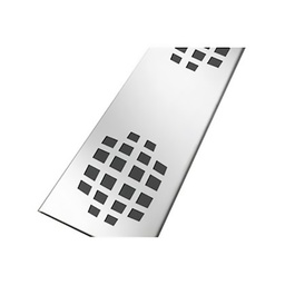 [315553] GRILLE INOX POUR SICAN90 MOTIF MONDES 861MM