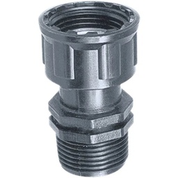 [314981] RACCORD PLASTIQUE A VISSER POUR POMPE MM 26/34 DIAMETRE. 25 - M 20/27 DIAMETRE. 19
