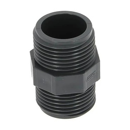 [314984] RACCORD PLASTIQUE A VISSER POUR POMPE MAMELON MM 26/34 + JOINT