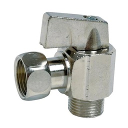[315012] ROBINET DE CHASSE D EAU 1/4 DE TOUR AVEC ECROU TOURNANT