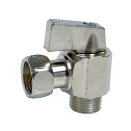[315017] ROBINET DE CHASSE D EAU 1/4 DE TOUR EQUERRE AVEC ECROU TOURNANT