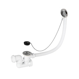 [315052] SIPHON BAIGNOIRE AVEC CHAINETTE TROP PLEIN