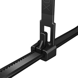 [34602] 10 COLLIERS REUTILISABLES 7,6X200MM NOIR