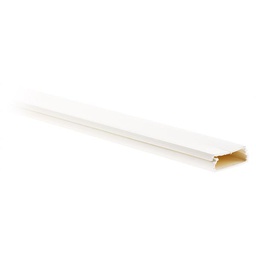 [35159] MOULURE 30X10MM BLANC RAL 9010 BARRE DE 2M