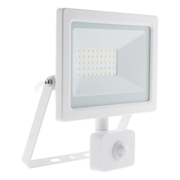 [35227] PROJECTEUR LED 30W IP44 ET DETECTEUR BLANC 2400 LUMENS