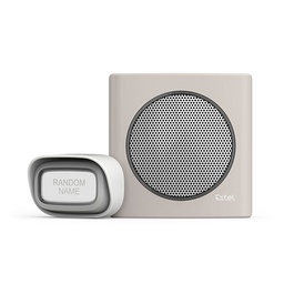 [30691] CARILLON SANS FIL AVEC PORTEE DE 200M ET 6 SONNERIES MARRON AVIDSEN 081739