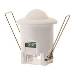 [30723] MINI DETECTEUR MOUVEMENT PLAFONNIER ENCASTRABLE 360° UNIVERSEL BLANC