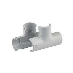 [30823] DERIVATION EN TE CLIPSABLE Ø25 POUR TUBE IRL 3321 (750N/2J/-5°C/60°C) GRIS DEBFLEX 429436