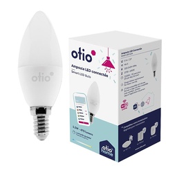 [30847] AMPOULE CONNECTEE LED WIFI FLAMME E14 5,5W CCT + DIMMABLE