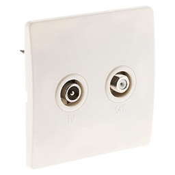 [30926] PRISE TV 9,52MM+SAT DIWONE