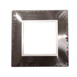 [30971] PLAQUE VERRE CHOCO CALE COLRS