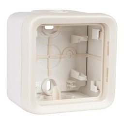 [30974] BOITIER 1 POSTE BLANC GLOSS COLRS