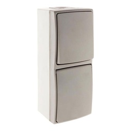 [31028] MIXTE VERTICAL VA ET VIENT + 2P+T IP55 BICOLORE OROK