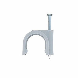 [31041] ATTACHE CABLE Ø 22MM PINCE RONDE GRIS ENGETRICAL BS-22