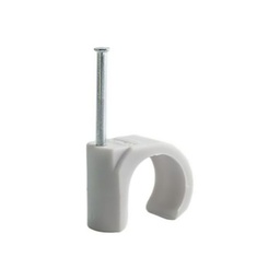 [31074] 100 ATTACHES CABLE ROND D.10 GRIS