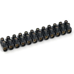 [31083] BARRETTE DE CONNEXION A VIS 2,5MM2 24A 850° NOIR 34211 LEGRAND