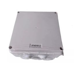 [31121] BOITE DE DERIVATION ETANCHE 80X80X50 IP65 ANDELI 80X80X50