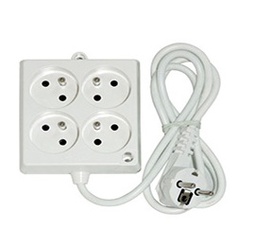 [31140] BLOC MULTIPRISE 4X2P+T 1,50M 10A 230V 2G0,75 CIREX ESP-1001
