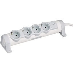 [31145] BLOC MULTIPRISE 4X2P+T 1,50M 16A 230V 3G1,5 ROTATIF AVEC INTERUPTEUR LEGRAND 50075