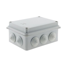 [31292] BOÎTE ÉTANCHE RECTANGULAIRE 150X110X70MM À VISSER 1/4 DE TOUR IP54