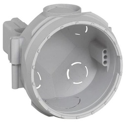 [31319] BOITE UNIVERSELLE ASSOCIABLE BATIBOX - BETON- 1 POSTE - PROF. 58