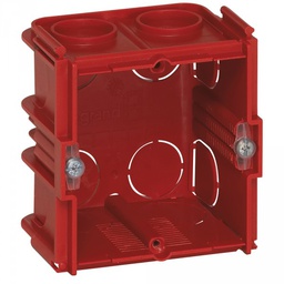 [30394] BOITE D ENCASTREMENT CARRE BATIBOX PR MACONNERIE PROF:60MM