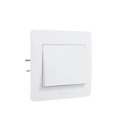 [31351] BOUTON POUSSOIR ASPECT METAL DIAMANT