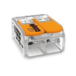 [31392] LOT DE 5 BORNES DE CONNEXION RAPIDE 2/3/5 ENTREES 6mm² TYPE Wago
