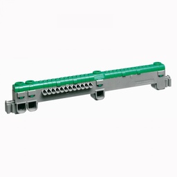 [31399] BORNIER DE TERRE POUR COFFRET 227MM IP2X (3X6 A 25MM/12X1,5 A 4MM) CAGE/AUTO 04960 LEGRAND