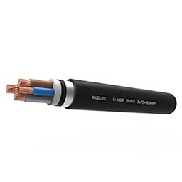 [34729] CABLE INDUSTRIEL RIGIDE ALU U1000 AR2V 1X150MM2 ML