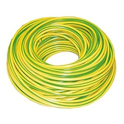 [31476] H07V-R 16MM2 V/JAUNE 100M 1/2T