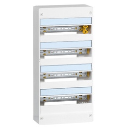 [31570] COFFRET DRIVIA 13 MODULES - 4 RANGEES - IP30 - IK05 - BLANC RAL 9003