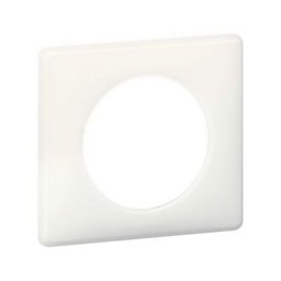 [31586] CELIANE _PLAQUE 1 POSTE LAQUE BLANC YESTERDAY