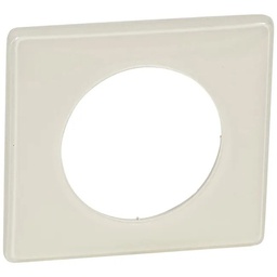 [31587] CELIANE _PLAQUE 1 POSTE LAQUE IVOIRE